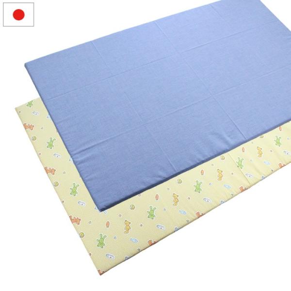 OUTLET 軽量固綿敷布団（柄込み）日本製 70×120×3cm 赤ちゃん用タイプ
