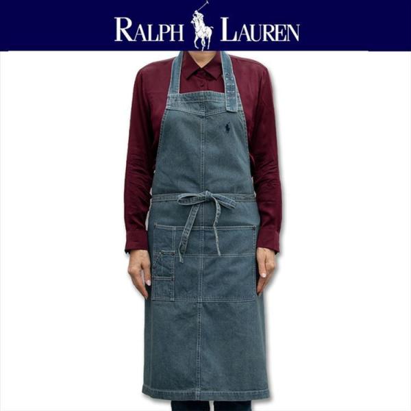 RALPH LAUREN（ラルフローレン）　デニムエプロン