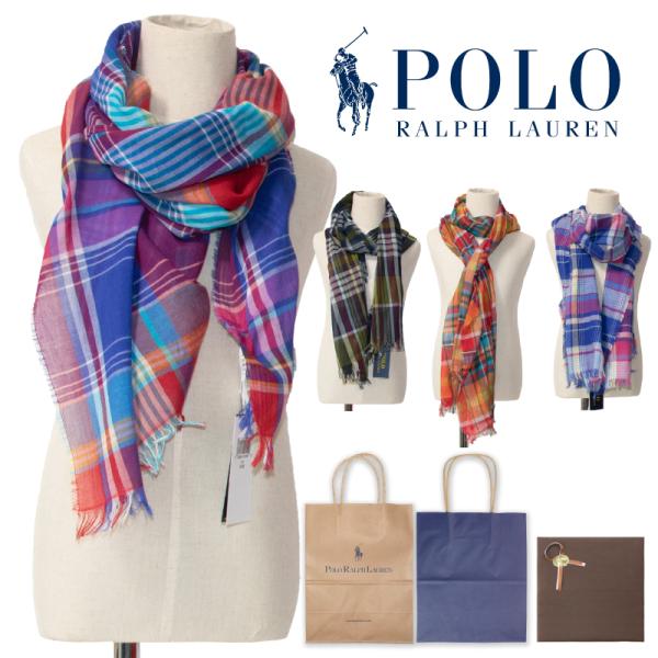 未使用　LAUREN ローレン　ラルフ　ショール　ストール　ブランケット RALPH LAUREN ラルフローレン ショール ポニー刺繍 ブランケット