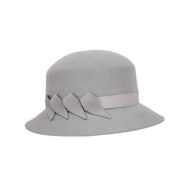 新品 女性用 WABISABI SM COLON HAT ラビットファープレーン hat-nishikawa_23027-gr