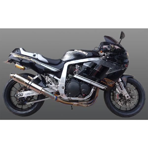 バイク マフラー オールチタンEX タイプ2 T/φ110 GSX-R1100 89-92 T20