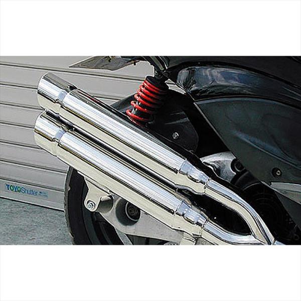 バイクパーツ マフラー ウイルズウィン スタイリッシュツインマフラー