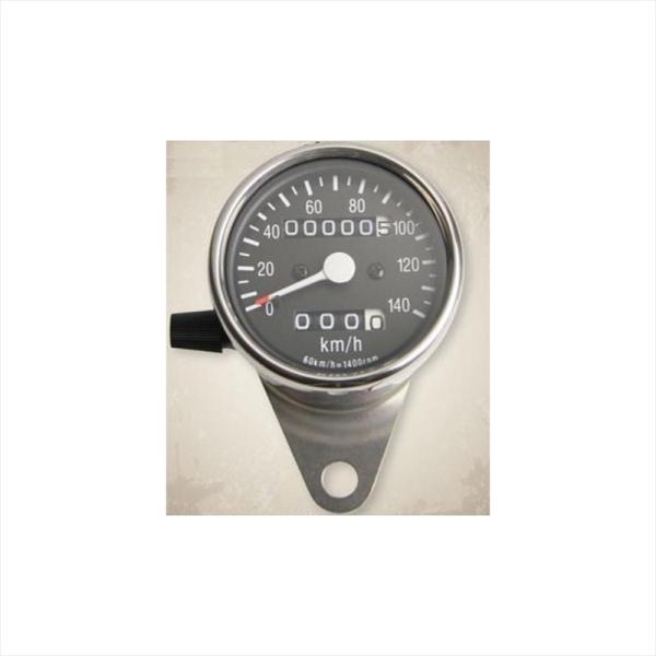 たゆページ バイクパーツ 電装系 グッズ 機械式スピードメーターφ60mm 58-43622
