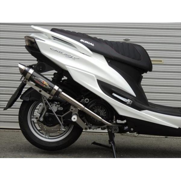 シグナスSE44J用 ベリアルGPバージョンマークIIマフラー シグナスSE44J用 ベリアルGPバージョンマークIIマフラー バイク