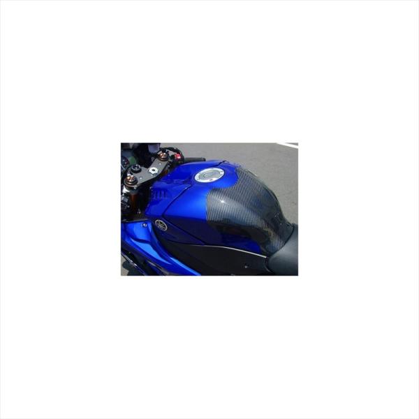 バイクパーツ 外装 クレバーウルフ タンクプロテクター カーボン/綾織