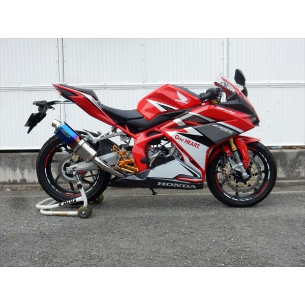 マフラー ダブルアールズ WR`S フルEX ST-OVAL 焼き色タイプ CBR250RR