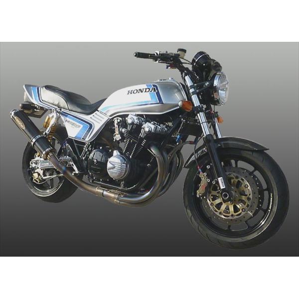 マフラー テックサーフ オールチタンEX タイプ2 UP T φ100x400 CB750F