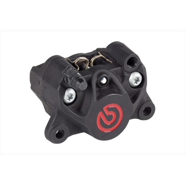 BREMBO(ブレンボ) P2-CR84 2P リアキャリパー ブラックアルマイト レッドロゴ 920.F081.01