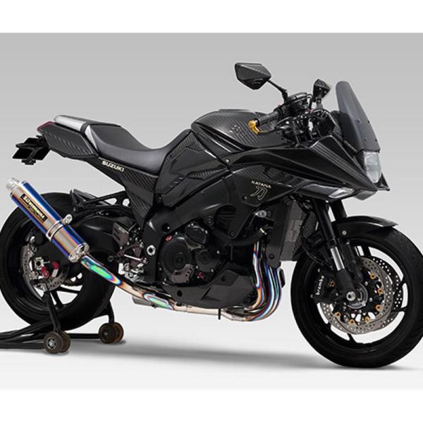 ヨシムラ チタンサイクロンDuplexShooter TTB 110-199F8280B KATANA 19