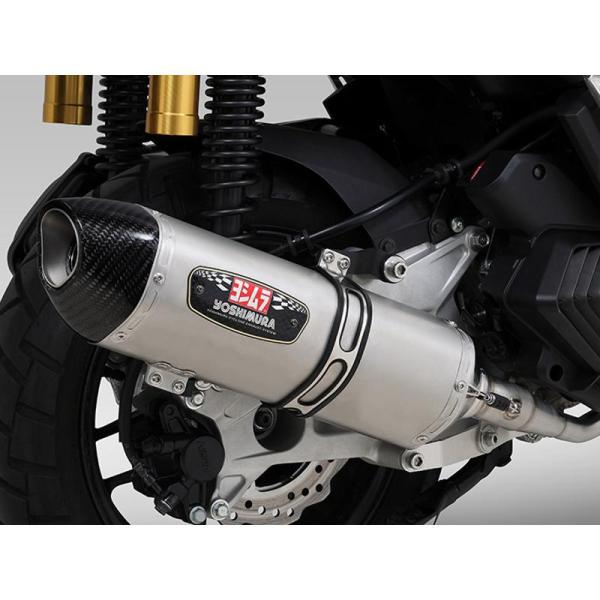 バイクパーツ マフラー ヨシムラ 機械曲R-77S サイクロン SSF 110A-46H