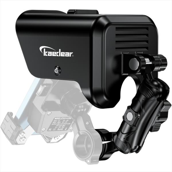 他サイト： kaedear(カエディア) サンバイザー セパレートタイプ KDR-V1-M-BKの商品画像