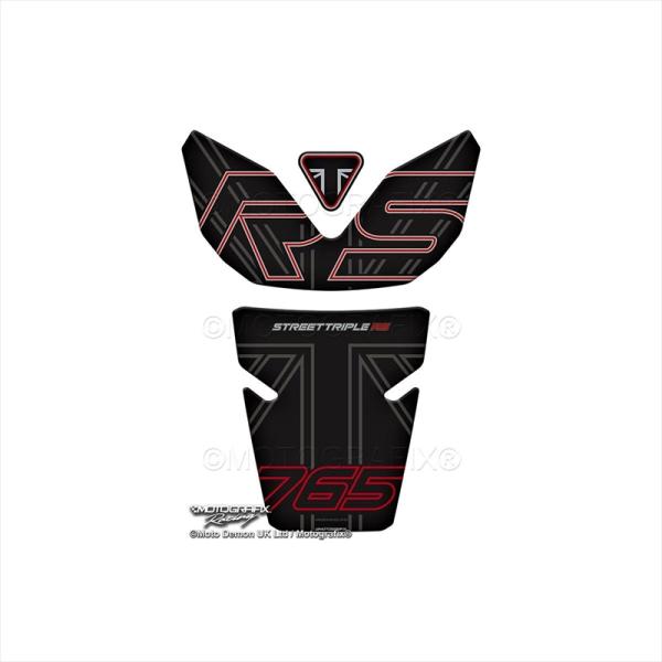 バイクパーツ 外装 モトグラフィックス TANK PAD MT-TT056KRU