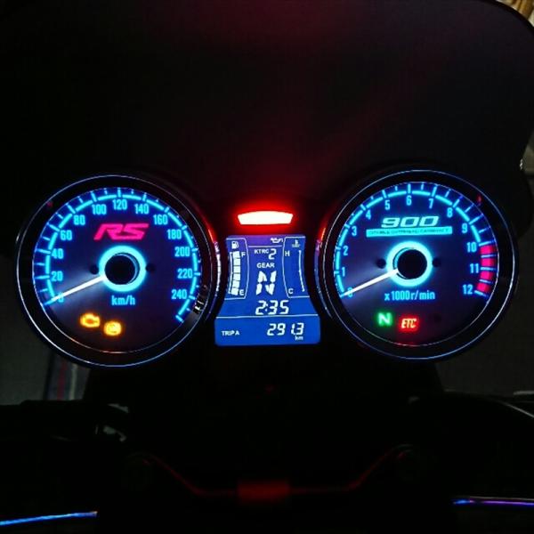 バイクパーツ 電装系 オダックス ELメーターパネル ac OXP-311058-AC