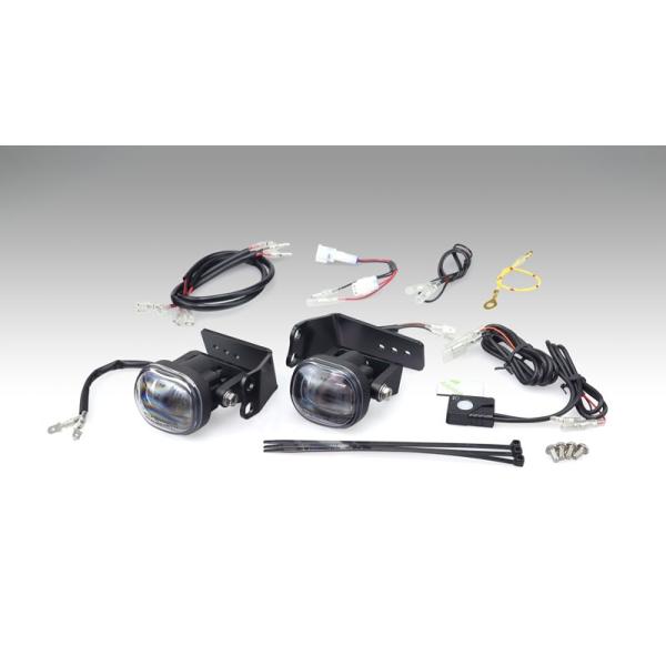 バイクパーツ 電装系 キジマ フォグランプKIT LEDスモール 205-6152