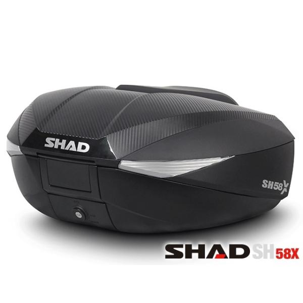 バイク  シャッド SHAD トップケース SH58X カーボン 17319140 取寄品 セール