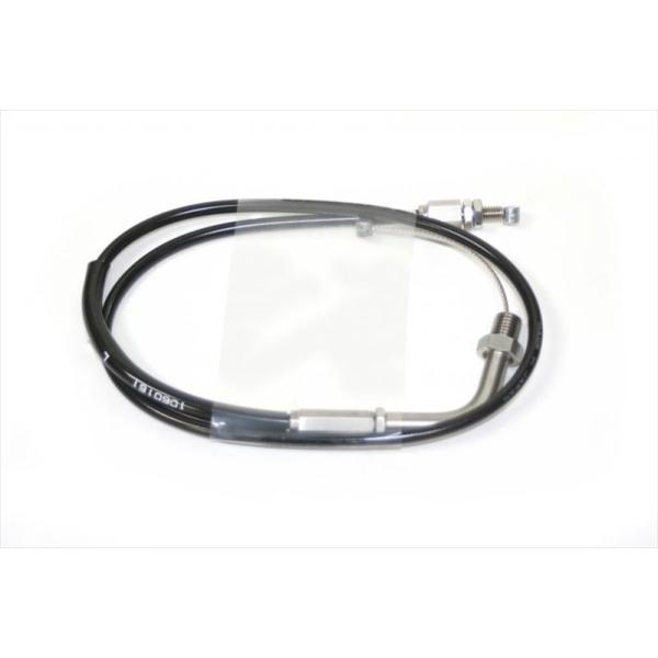 バイク  アクティブ アクティブ TMR用 スロットルワイヤー ステン BLK 引き戻し共通 900mm 1060163 取寄品 セール