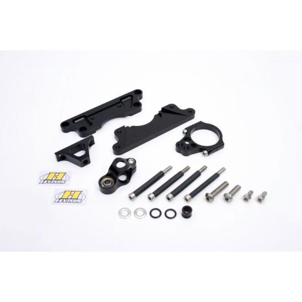 �o�C�N HYPERPRO �n�C�p�[�v�� CNC�X�e�_���X�e�[SET 75mm BLK ZRX1100 97-00 1200R 01-08 DAEG 09-16 22117041B ���i �Z�[��
