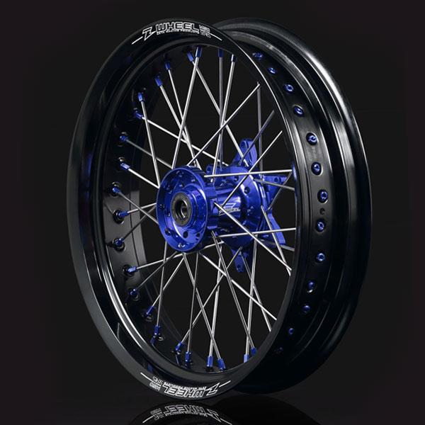 バイク Z-WHEEL ズィーウィール AR1モタードホイール F 17X3.50 WR250R