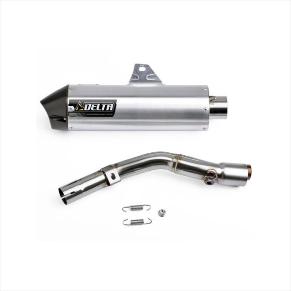 バイクパーツ マフラー デルタ サイレンサー BARREL4-S JMCA F3817