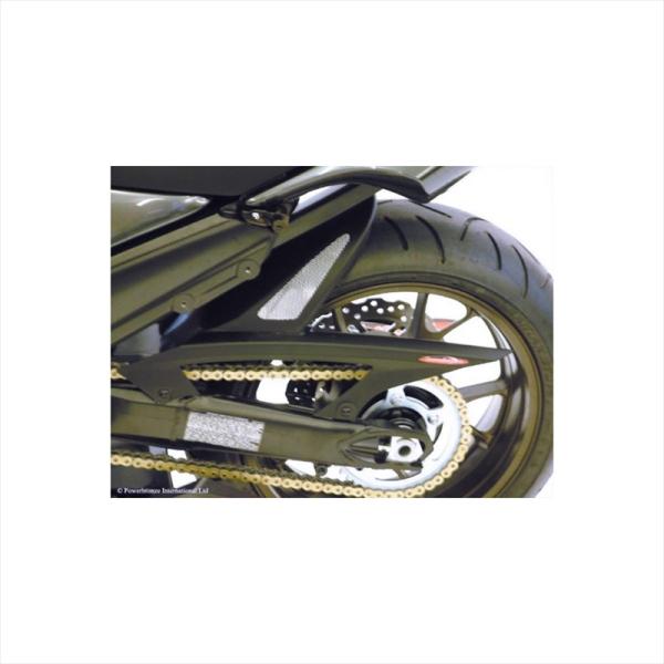 バイクパーツ 外装 パワーブロンズ リアフェンダー BLK/メッシュSLV