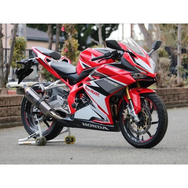 CBR250RR MC51 WR'S フルエキゾースト チタン マフラー ダブルアールズ｜S/O SS-OVAL 焼き色チタンサイレンサー