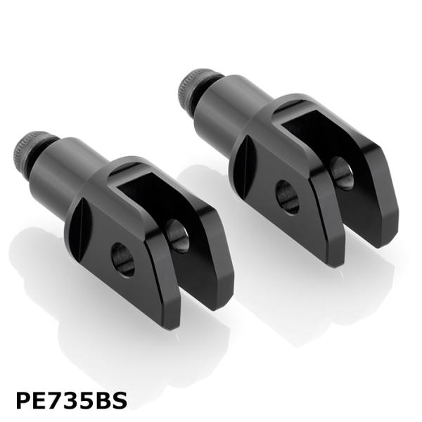 rizoma(���]�}) Step peg adapters PE798B Rider (B)�u���b�N