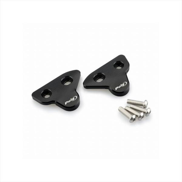 PUIG(プーチ) ミラーキャップ ブラック 3845N YZF-R1 15-19/YZF-R1M 20