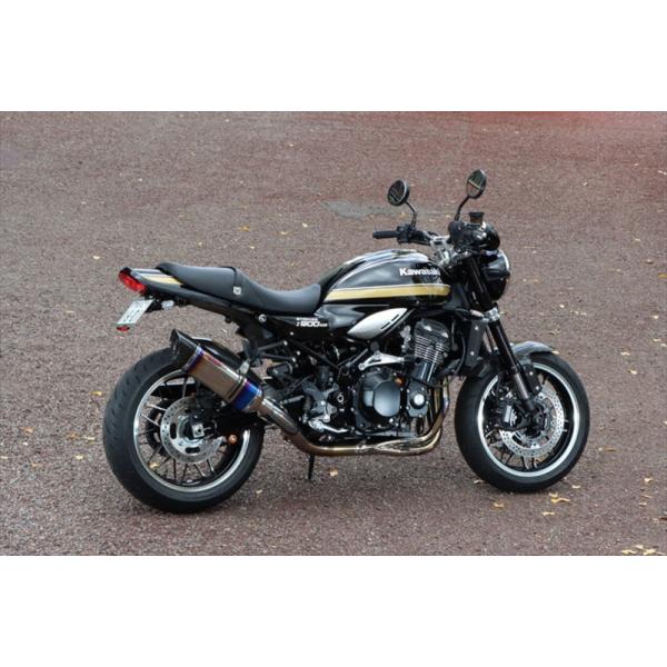 マフラー ストライカー SC フルEX オフタイプ-B チタンヒート STD シングル HAYABUSA 22- 91593IMJ-H 取寄品