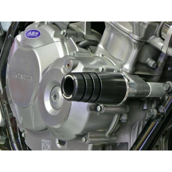 バイク STRIKER ストライカー ガードスライダー ALL BLK CB400SF バイク STRIKER ストライカー ガードスライダー ALL BLK CB400SF