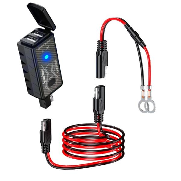 他サイト： kaedear(カエディア) MOTOチャージャー KDR-M2Cの商品画像