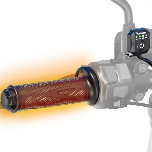 バイクパーツ ハンドル カエディア グリップヒーターセパレート KDR