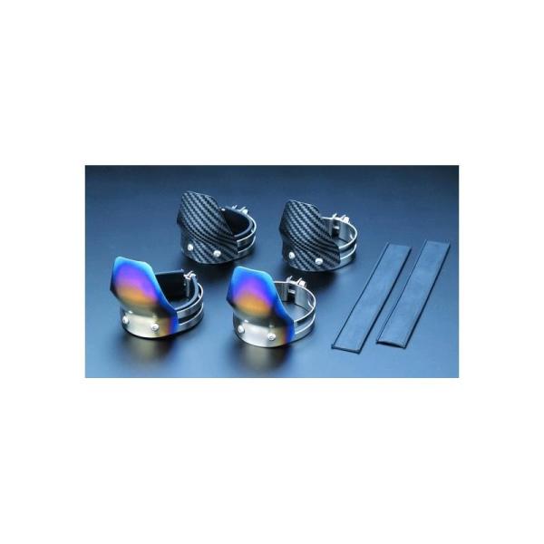 バイクパーツ 外装 ケイファクトリー フロントフォークガード チタン