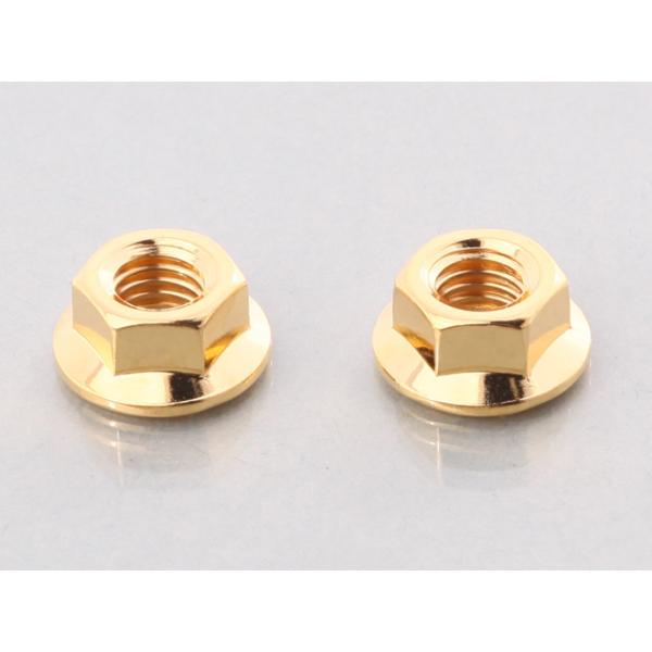 バイク KITACO キタコ Fツキナット セレートナシ(24K) 8MM 2PC 0901