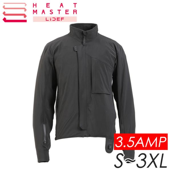 Heat Master ヒートジャケット 12V XCT Mサイズ 電熱ウェア Heat Master 12Vヒートインナージャケットスポーツタイプ 7AMP