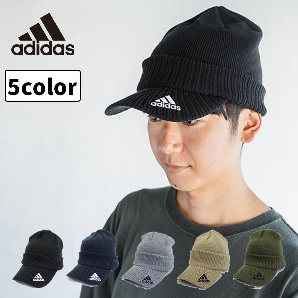adidas（アディダス） ツバ付き ニット帽 メンズ レディース ニット