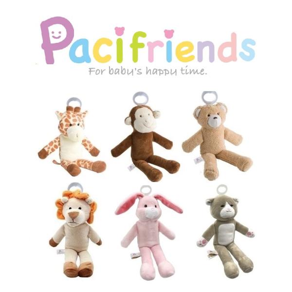Pacifriends パシフレンズ 【定型外郵便で送料無料】 by パパジーノ おしゃぶり付きぬいぐるみ 赤ちゃん 出産祝い ベビー 洗える ぬいぐるみ おもちゃ :pacimals1a:arc reve 通販 メール便OK 出産祝い Pacifriends パシフレンズ きりん ぬいぐるみ おしゃぶり パパジーノ おうち時間 子供