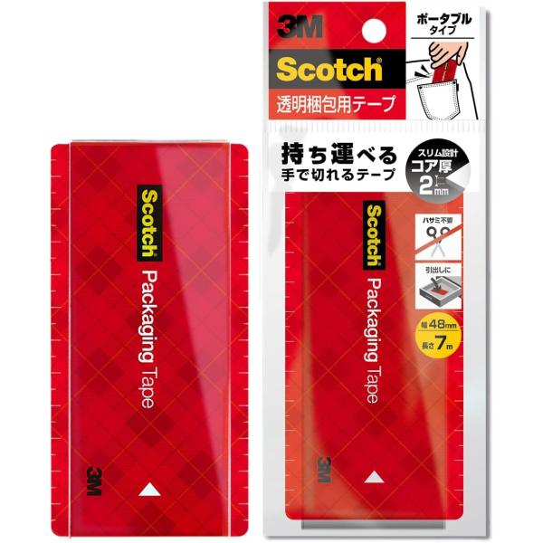 [Release date: January 15, 2025]●スタイル: フラットタイプ 7m●HATUKI●新発想！ポケットに入るガムテープ●従来の梱包テープの10分の1のコンパクトさを実現●手軽に持ち運べる●また、保管スペースを節約...