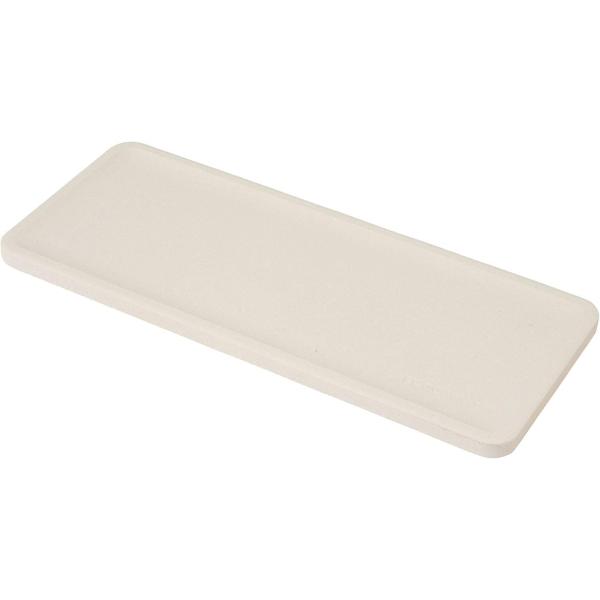 他サイト： マーナ (marna) エコカラット 洗面トレー ホワイト ( 珪藻土不使用 / 速乾 ) 洗面所 水回り (乾燥 除湿 早く乾かす) 洗面台 吸水 W589Wの商品画像