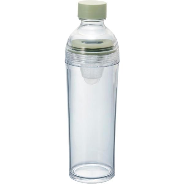 HARIO (ハリオ) フィルターインボトル ポータブル スモーキーグリーン 樹脂製 400ml 茶こし付き FIBP-40-SG プレゼント おしゃれ 日本製