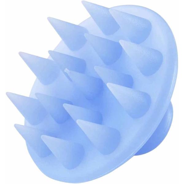 他サイト： 下村企販 シャンプーブラシ シリコン ブルー 日本製 32709 頭皮 スカルプブラシ ヘッドマッサージ スカルプケア おしゃれ 便利の商品画像