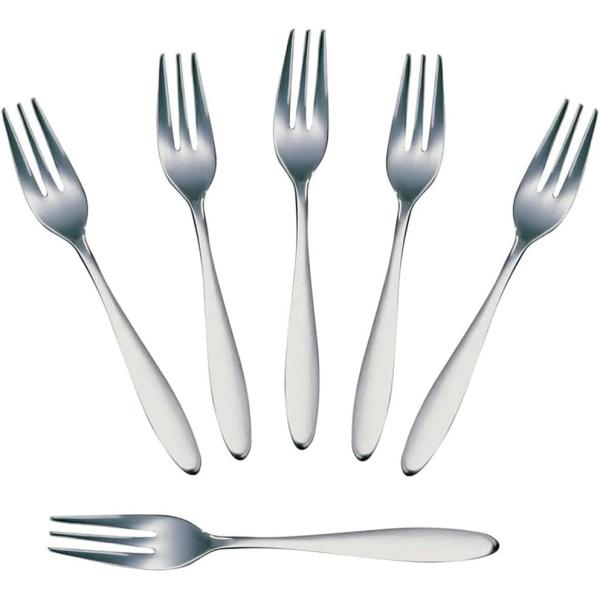 [Release date: January 15, 2025]【商品概要】●お買得な6本組●柄を長くした扱いやすいフォークです●柄の部分は手の指紋等が目立ちにくいツヤ消し仕上げ●日本製---------------------------...