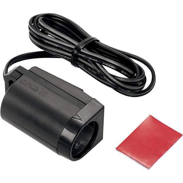 他サイト： エーモン 電源ソケット DC12V/24V80W以下 貼り付けタイプ 1540 1)貼り付けタイプ/DC12V/24V80W以下の商品画像