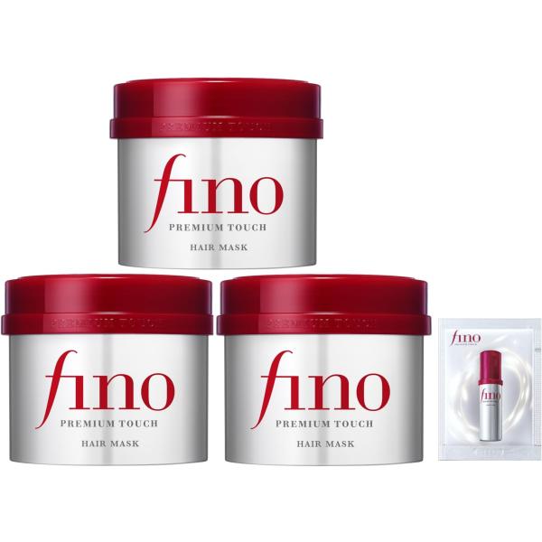 他サイト： まとめ買いフィーノ プレミアムタッチ 濃厚美容液ヘアマスク 230g×3個 +おまけ ヘアケア ダメージ 補修 ツヤ カラー持続 保湿 ヘアマスク 本体の商品画像