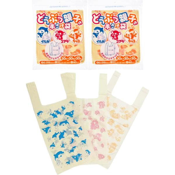 [Release date: December 25, 2022]●スタイル:どうぶつの親子 2冊セット●色: 半透明●サイズ: 縦40cm×横18cm+マチ12cm×厚み0.015mm●メーカー: コア(CORE)●素材: 高密度ポリエチ...