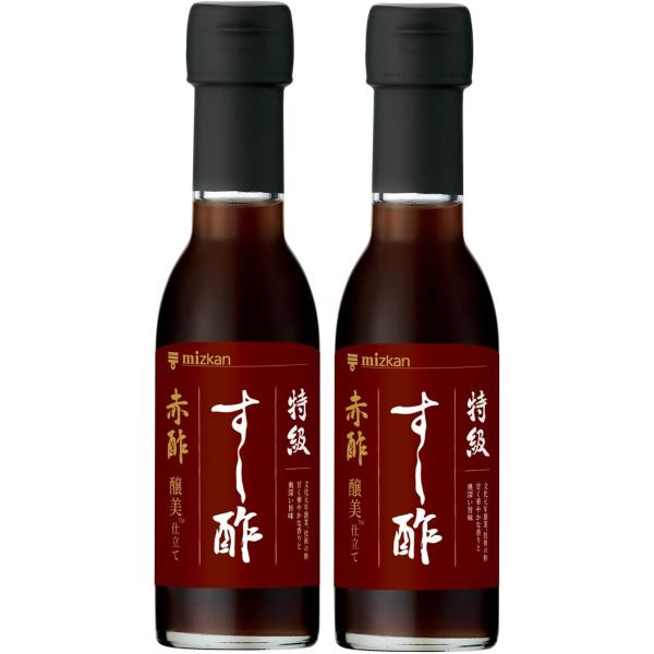 ミツカン 特級すし酢 赤酢 醸美 かもしび 仕立て 150ml×2本  家庭用