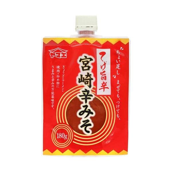 宮崎辛みそ3個セット　辛うま 辛みそ おかず味噌 ヤマエ ピリ辛 味噌 焼肉 ラーメン 餃子 ナムル 和え物 惣菜 お取り寄せ 常温 セット 送料無料
