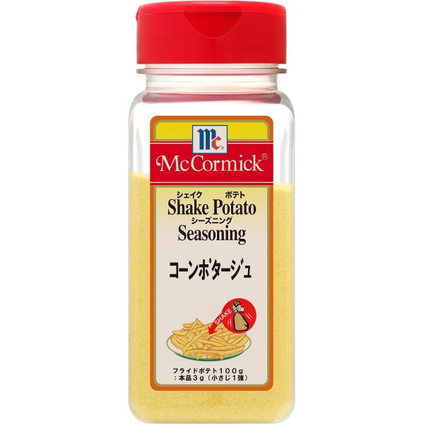 MC ポテトシーズニング コーンポタージュ 260g シャカシャカポテト プラボトル(大)