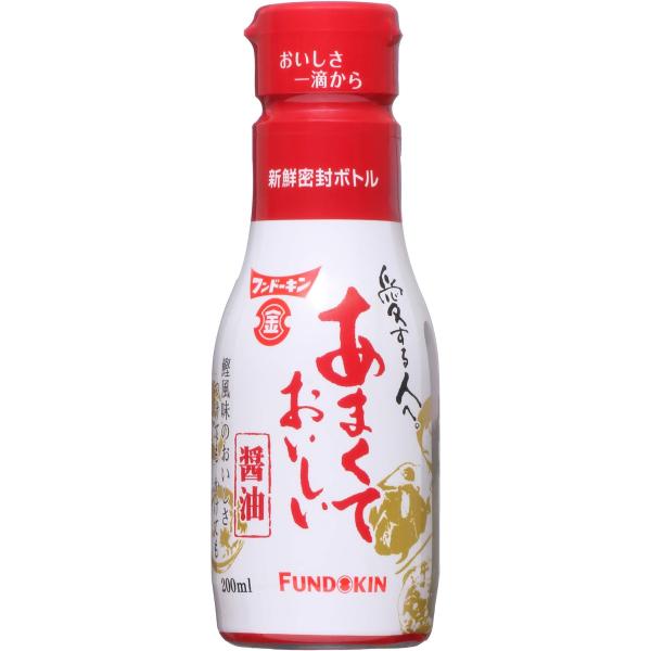 フンドーキン あまくておいしい醤油 200ml