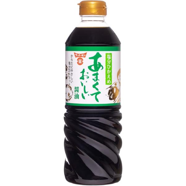 フンドーキン醤油 あまくておいしい醤油塩分控えめ 720ml