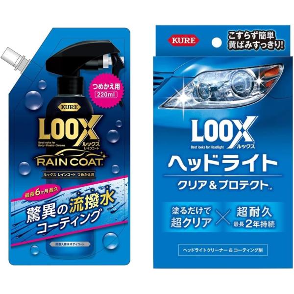 KURE 呉工業 LOOX ルックス レインコート 詰め替え用 220ml 1195